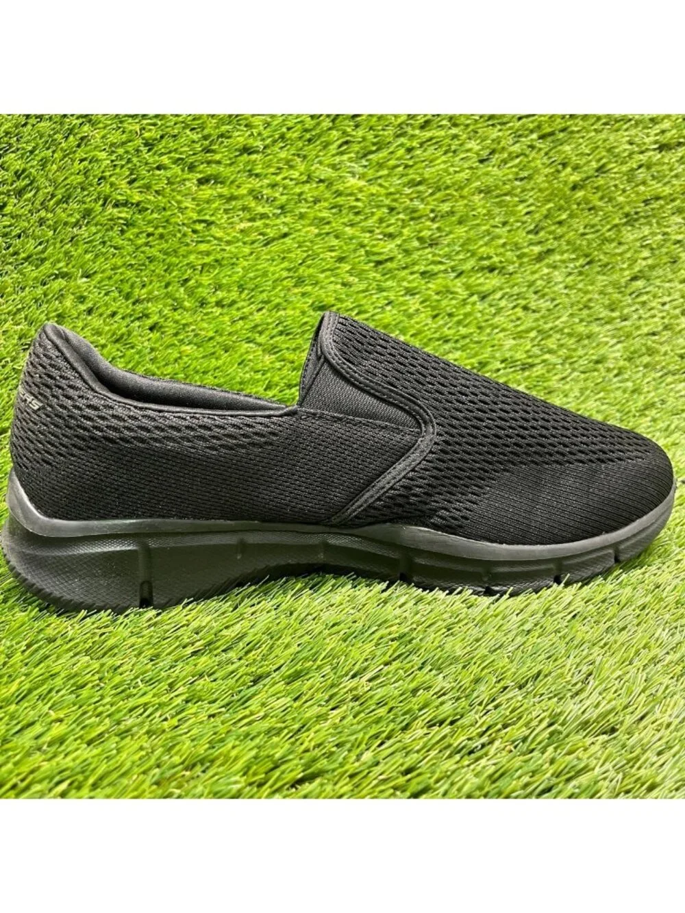Skechers Equalizer Double Play Mens Size 11E Black Athletic Shoes Sneakers